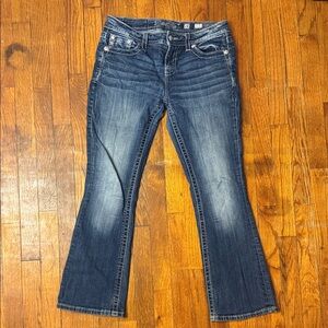 Miss Me Dark Blue Boot Cut Jeans